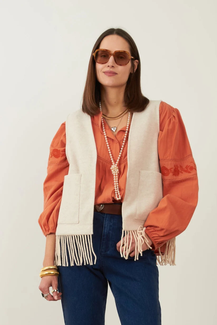 Veste Mitchell – Ecru – Loëla