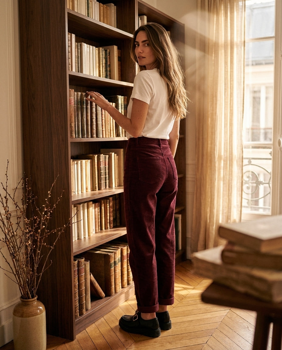 Pantalon Atlanty – Bordeaux – Loëla