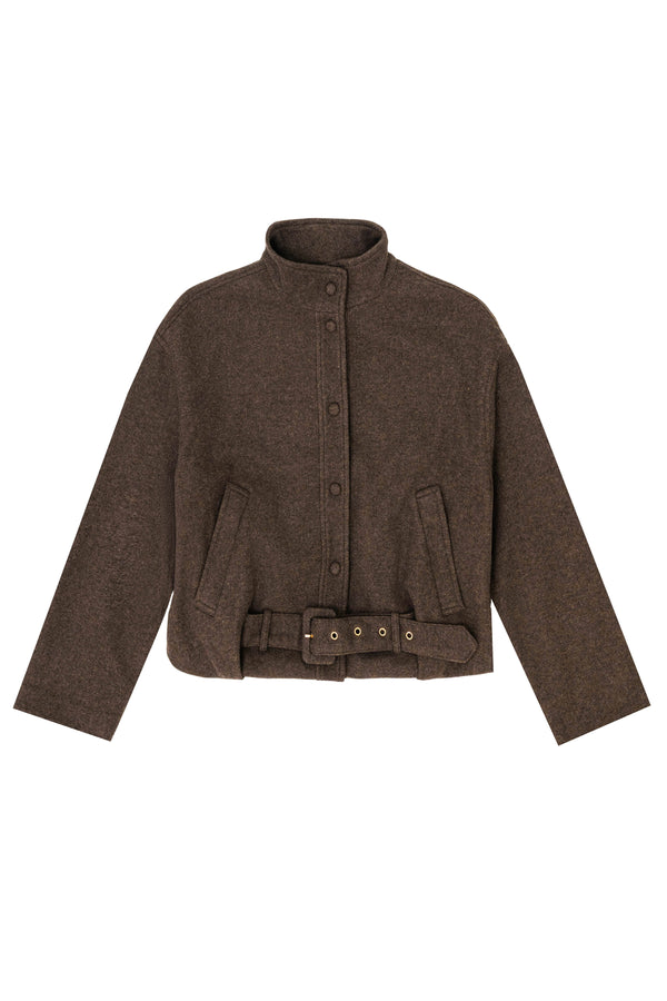 Manteau Naela – Marron – Loëla