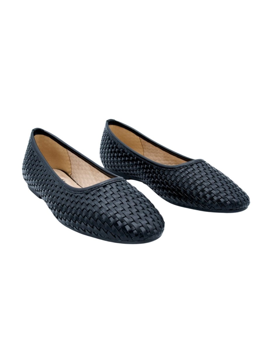 Ballerines Provence NOIR - VANESSA WU Mocassin pour femme