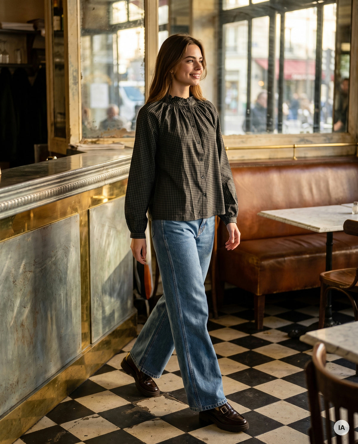 BLOUSE ANTANA - CHARLIOR Top — Image générée par IA