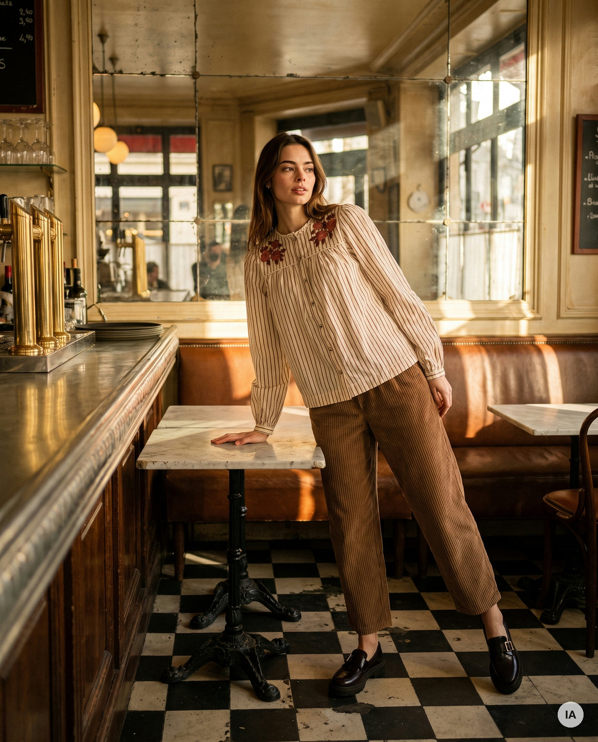 BLOUSE ANTON - CHARLIOR Top — Image générée par IA
