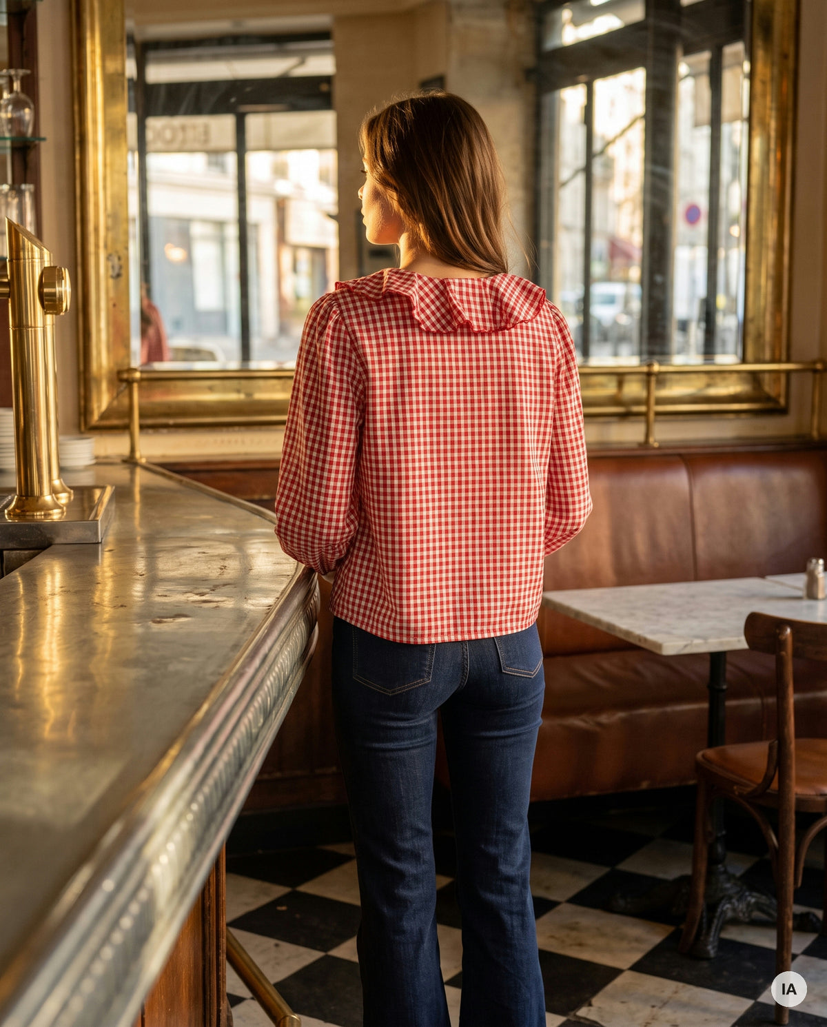 BLOUSE CATIE - YCOO Top — Image générée par IA