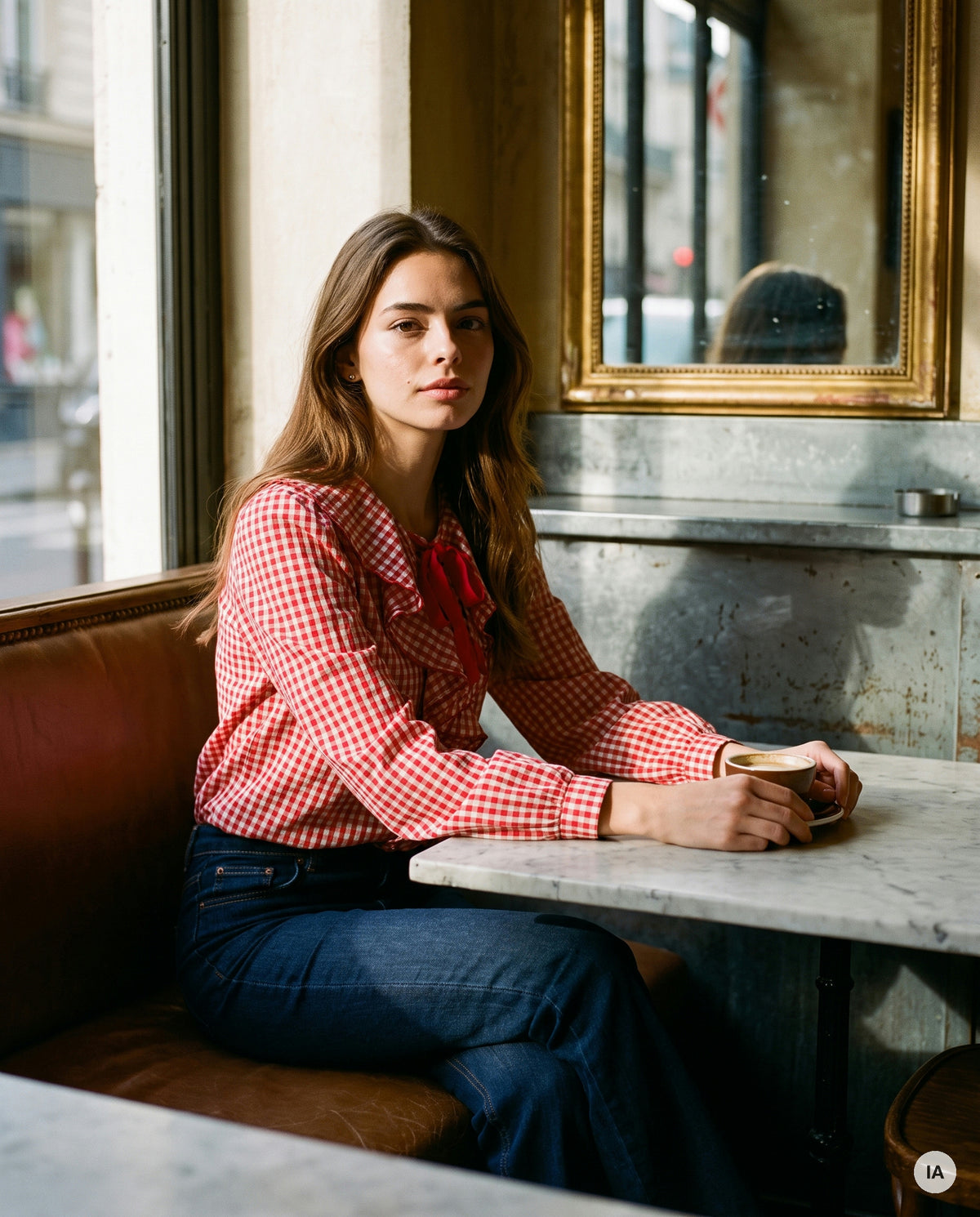 BLOUSE CATIE - YCOO Top — Image générée par IA