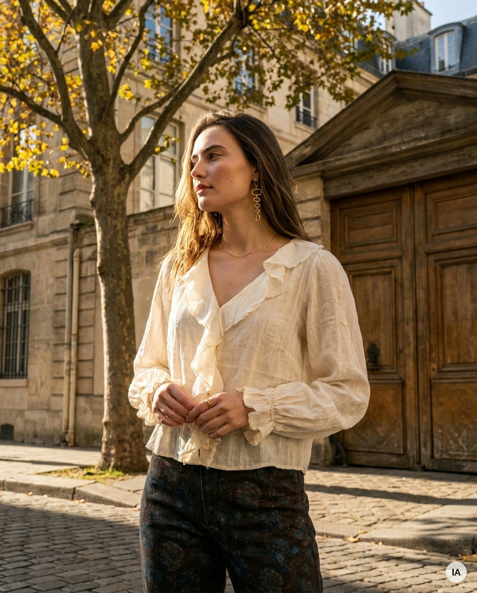 BOUCLES D'OREILLES ROXANE - BOHM Bague — Image générée par IA