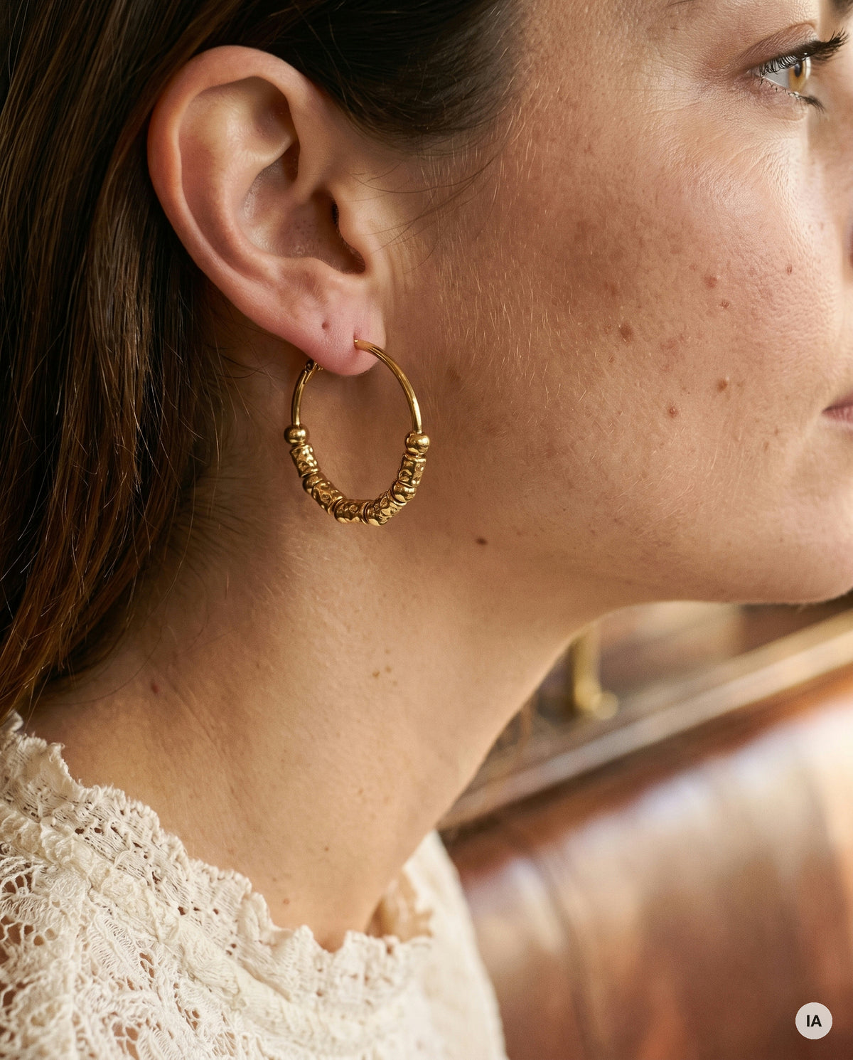 BOUCLES D'OREILLES SOREMA - MILË MILA Boucles d'oreilles — Image générée par IA