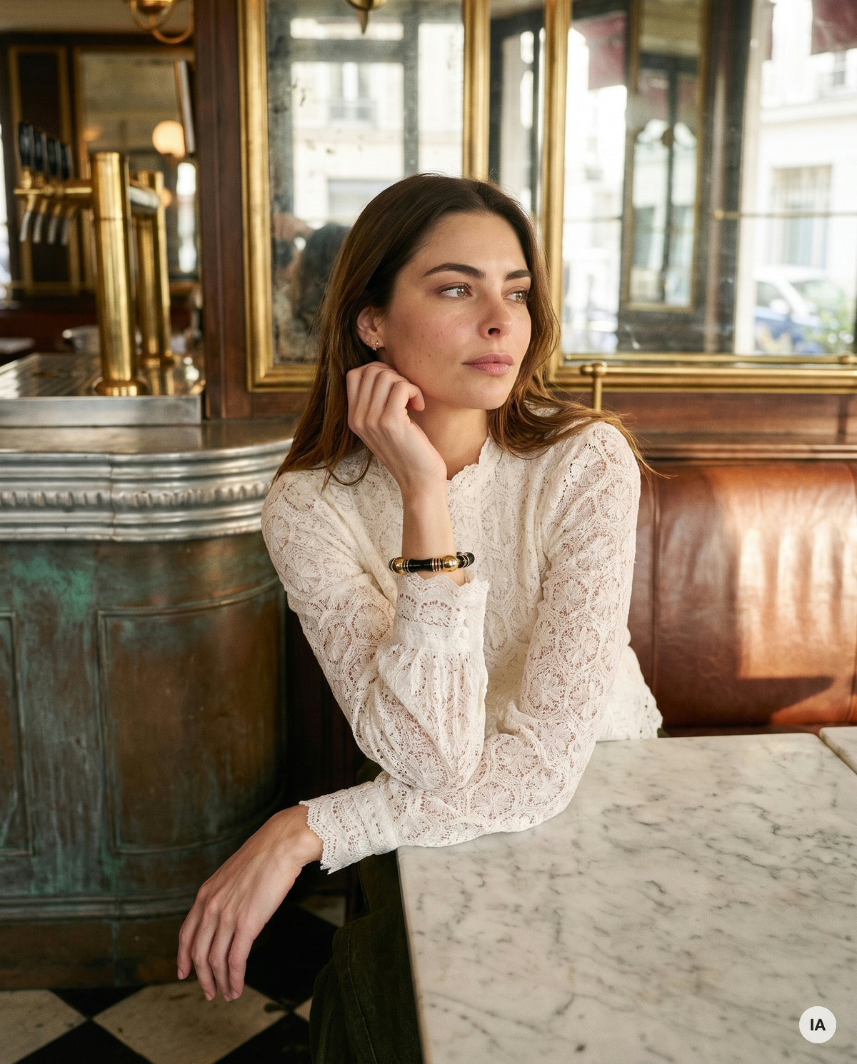 BRACELET POENA NOIR - MILË MILA Bracelet — Image générée par IA