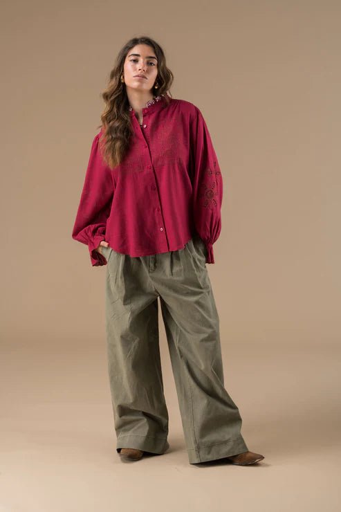 Chemise Kimber BORDEAUX - ADORE Chemise