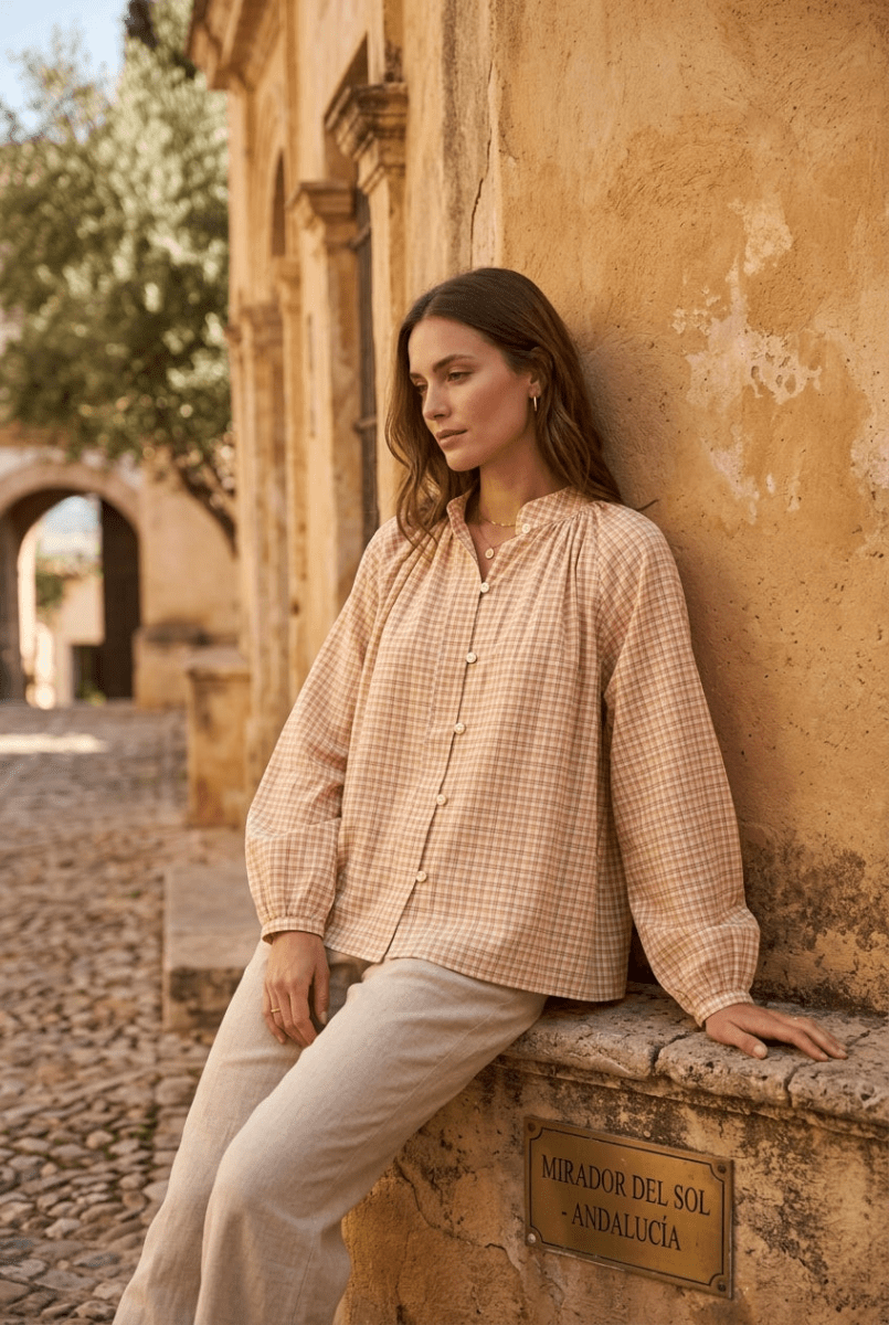 CHEMISIER TALIA SIENNE - RUE MAZARINE TOP