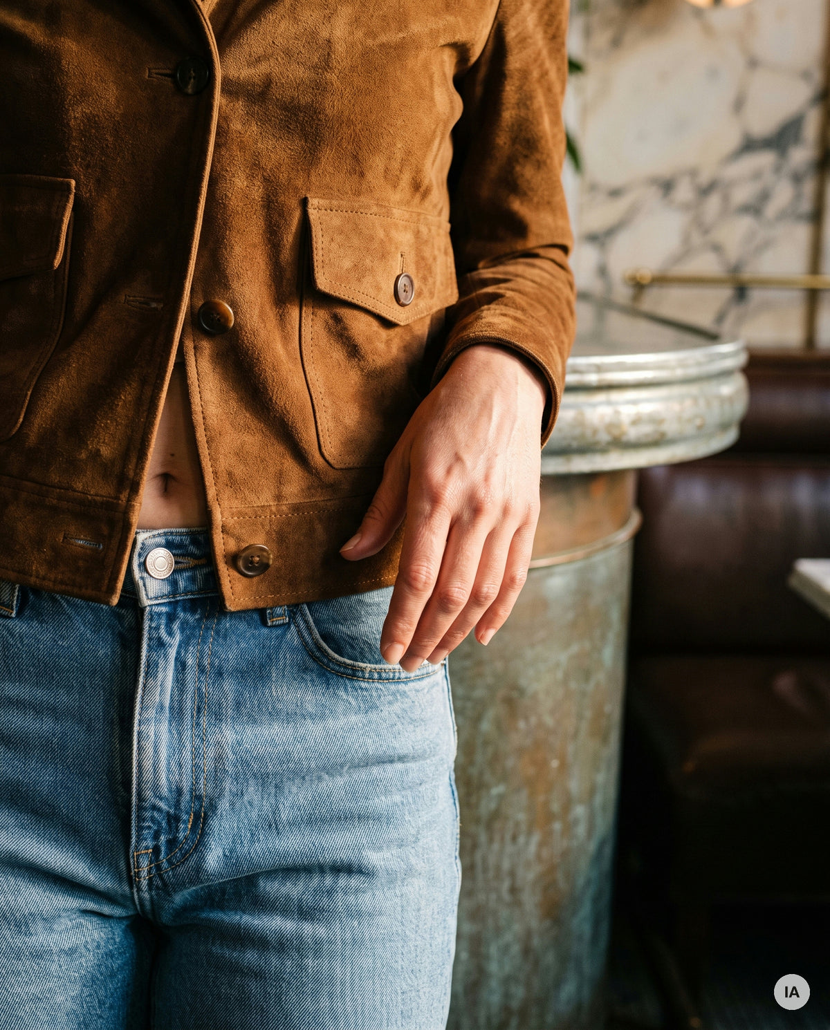JEANS ALIX - ORAIJE Jeans — Image générée par IA