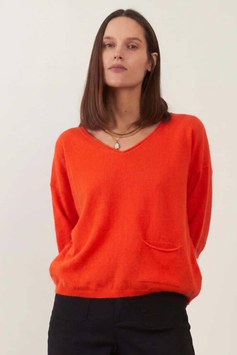 Pull Ida – Orange – Loëla