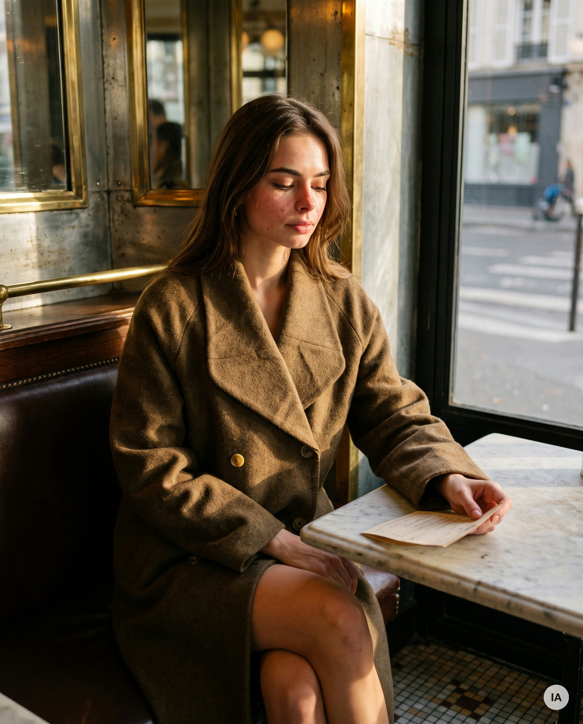 MANTEAU JUSTINE - SEEUSOON COAT — Image générée par IA