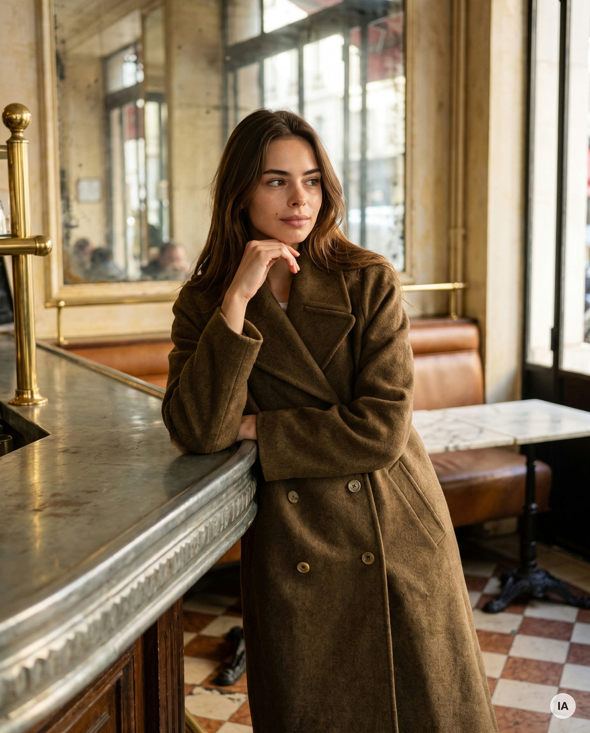 MANTEAU JUSTINE - SEEUSOON COAT — Image générée par IA