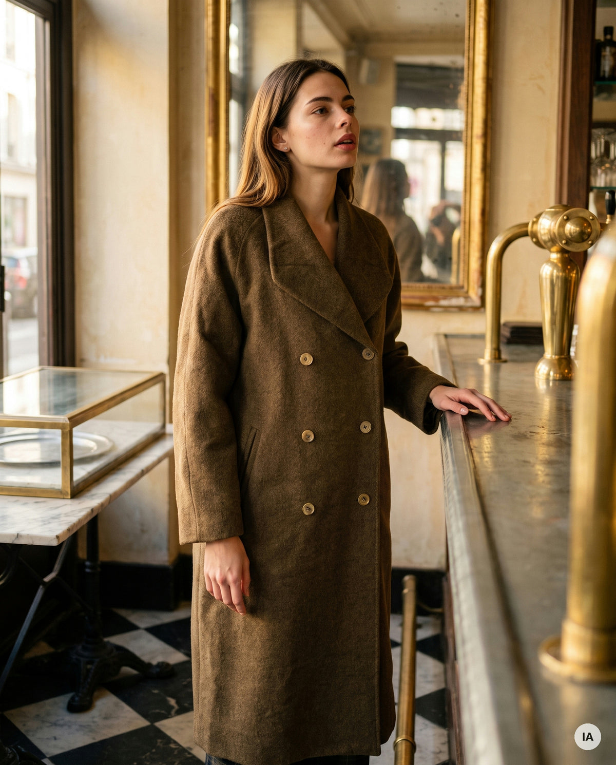 MANTEAU JUSTINE - SEEUSOON COAT — Image générée par IA