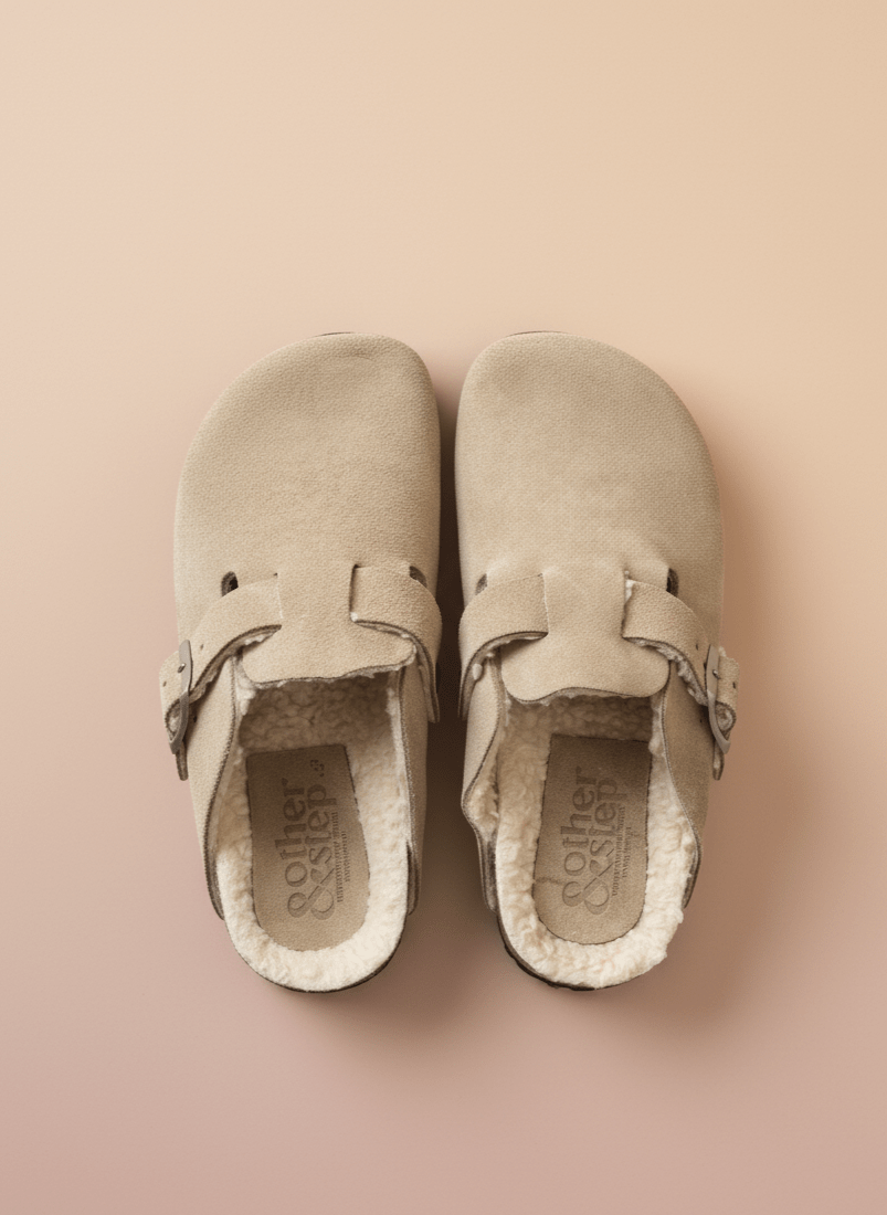 Mules d'hiver MUSHROOM - ANOTHERSTEP Sandales