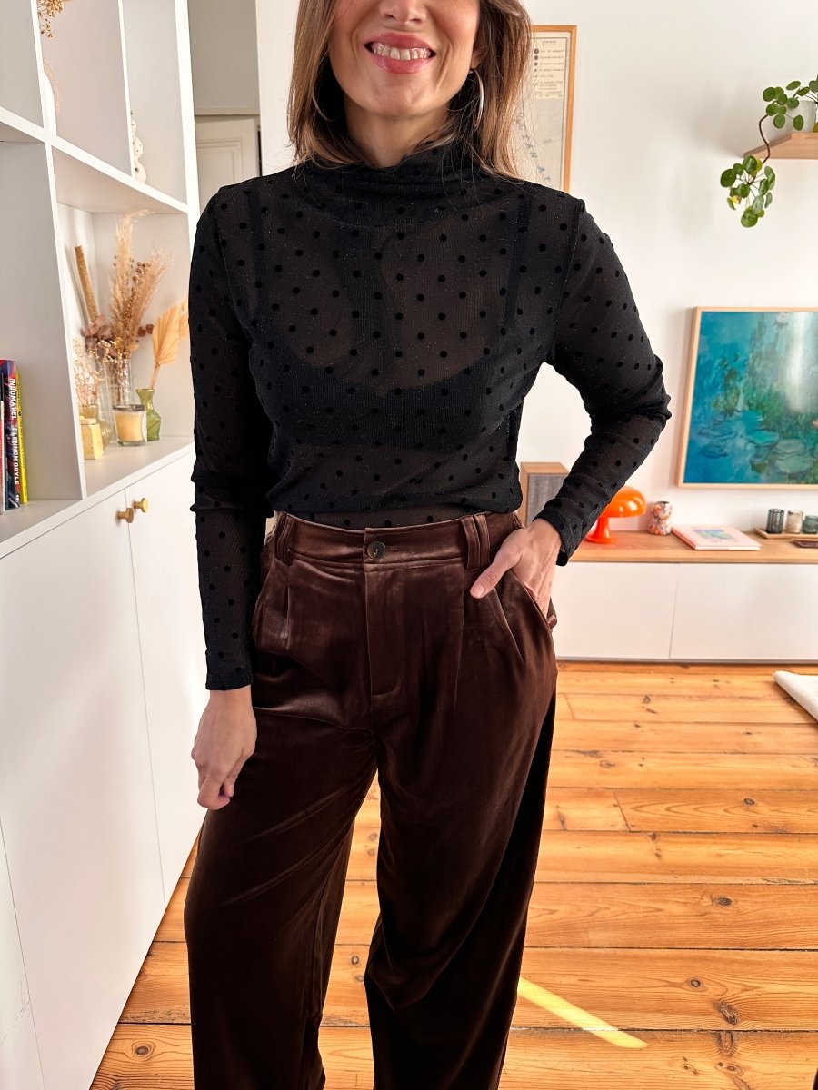 Pantalon Gabriel CHOCO - SEEUSOON Pantalon