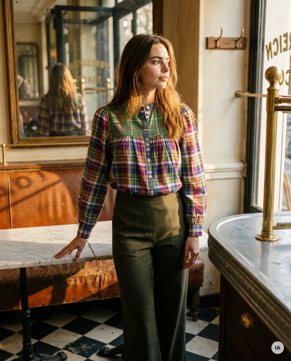 PANTALON JACOB - MINUIT DOUZE Pantalon — Image générée par IA