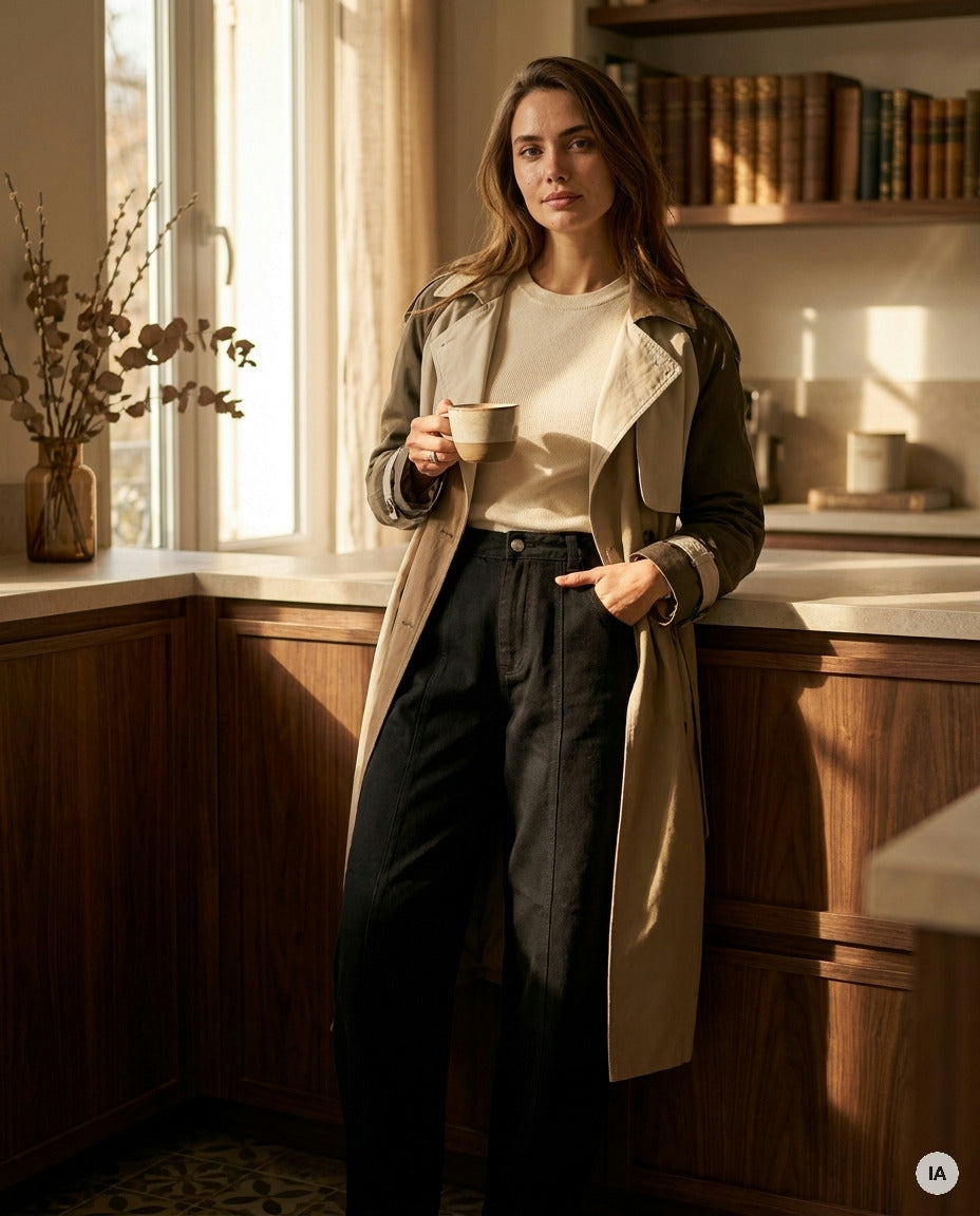 PANTALON PERLA - LAUREPLUSMAX divers — Image générée par IA