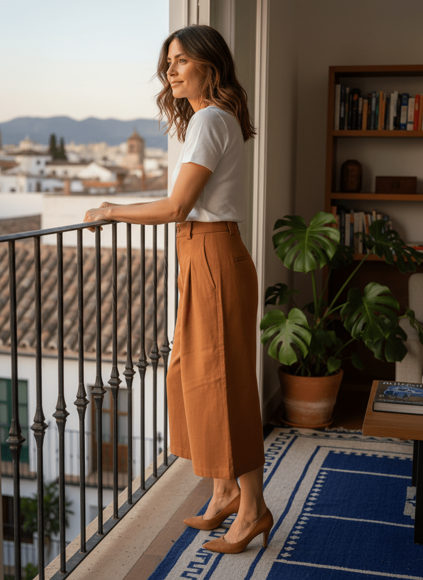 PANTALON SOCRATE BRICK - SEEUSOON Pantalon
