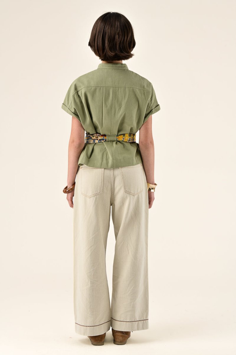 PANTALON ULRICH Beige - ORFEO PANTALON