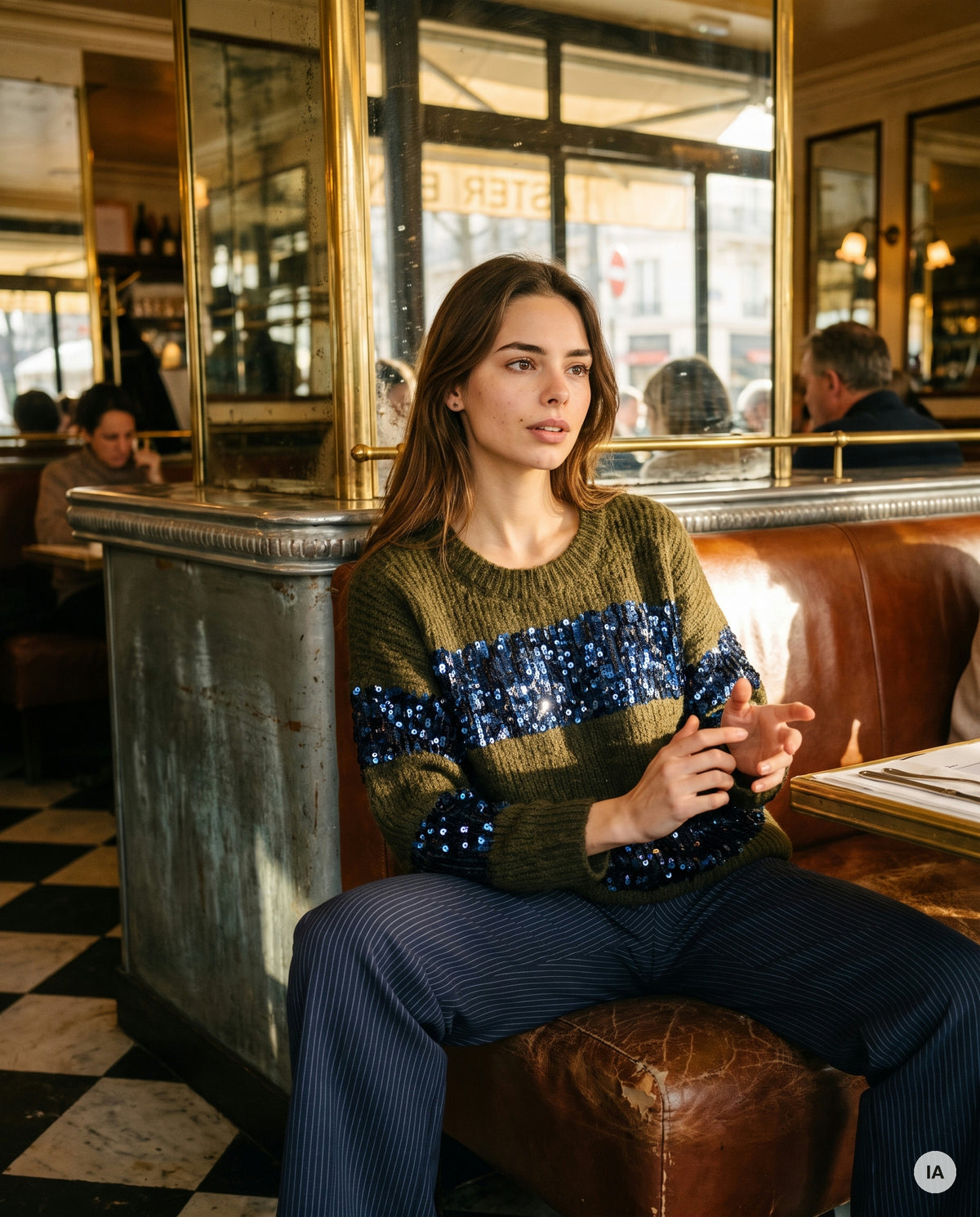 PULL ASTRAL - MINUIT DOUZE Pull — Image générée par IA