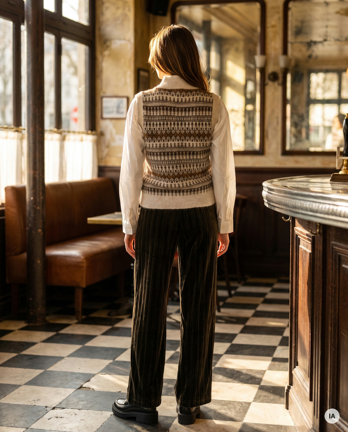 PULL KENZA - SEEUSOON KNIT — Image générée par IA