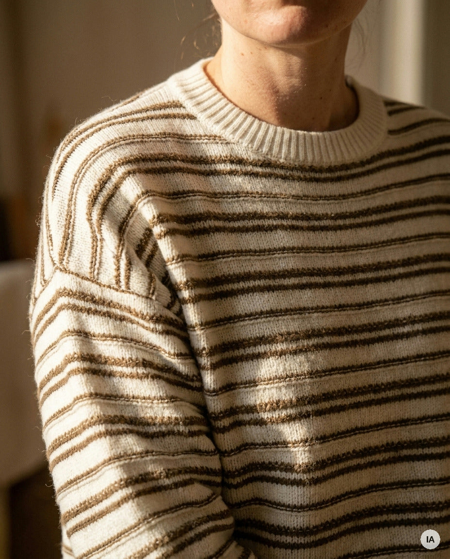 PULL STRIPY - MINUIT DOUZE PULL — Image générée par IA
