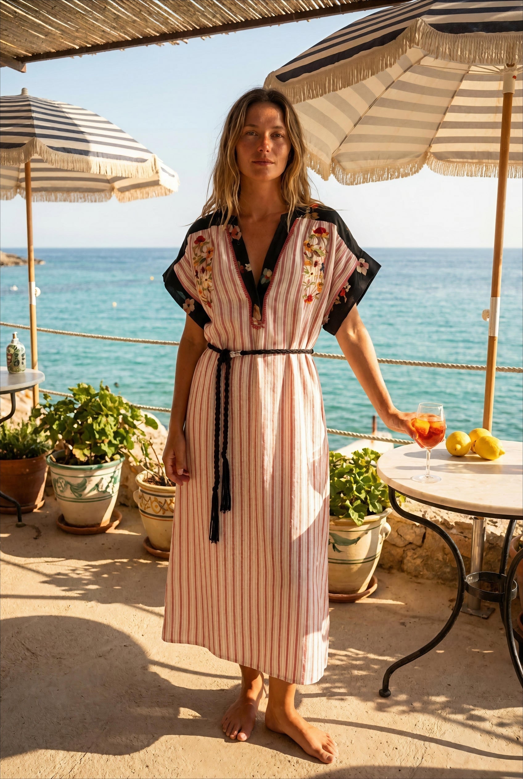 ROBE ZEPHYR ROSE - ADORE Robe