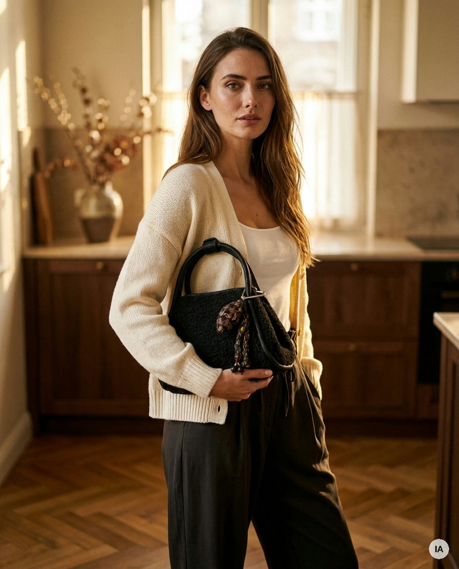 SAC MILO NOIR - ORFEO SAC — Image générée par IA