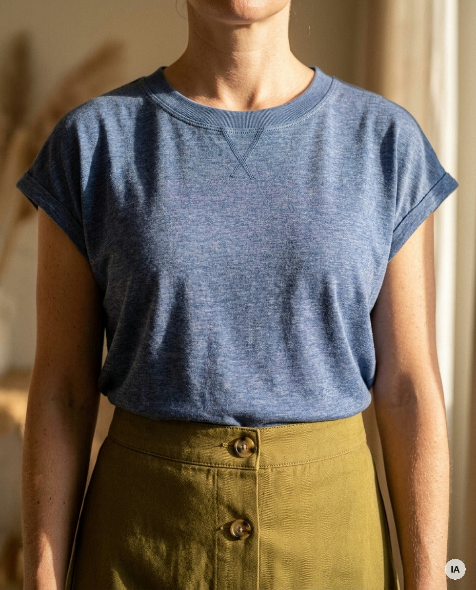 T-SHIRT FLYING MARINE - MINUIT DOUZE 1T-SHIRT — Image générée par IA