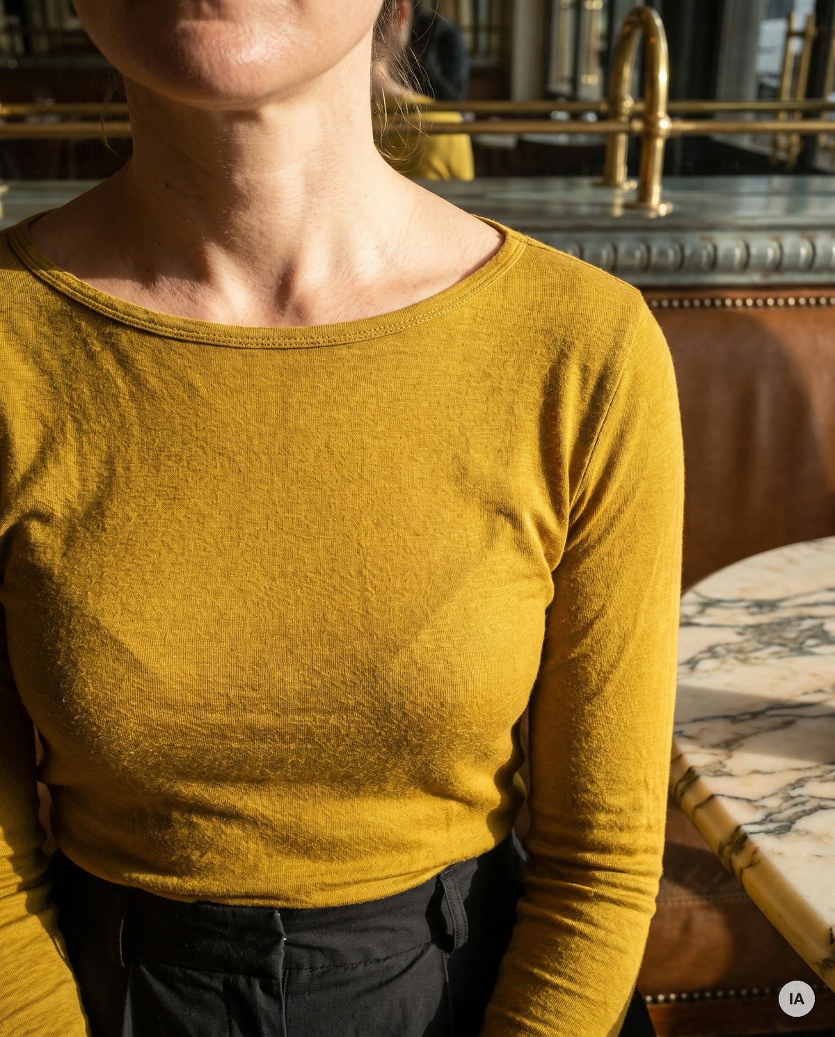 TSHIRT PRIMA VERT - W STUDIO Top — Image générée par IA
