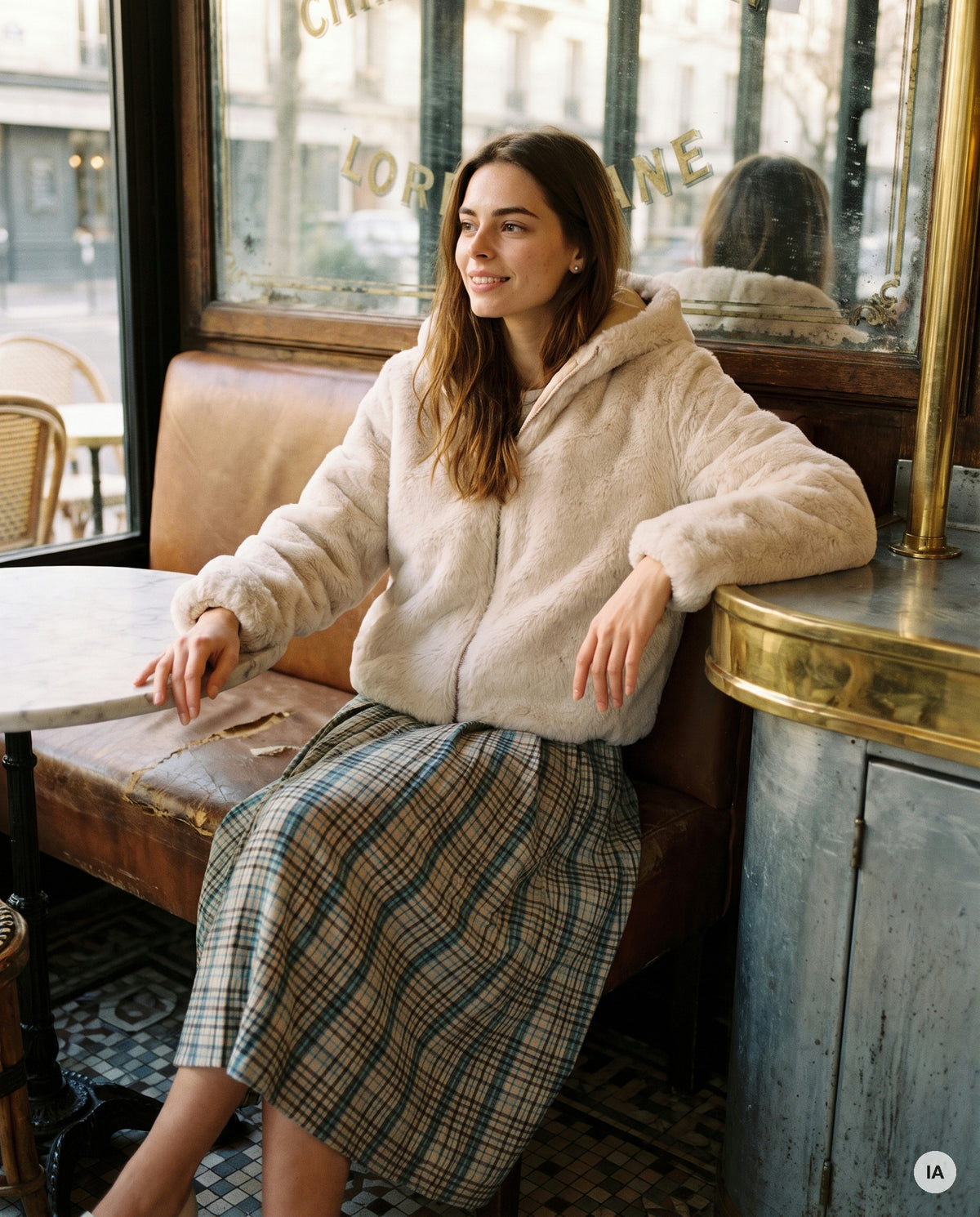 VESTE REVERSIBLE COSMOS - MINUIT DOUZE Veste — Image générée par IA