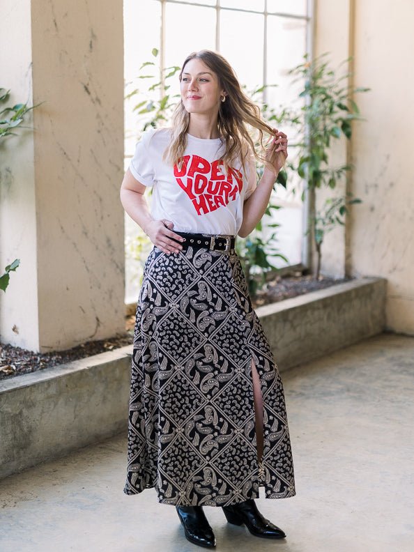 Jupe Anna NOIR - LOËLA Jupe pour femme
