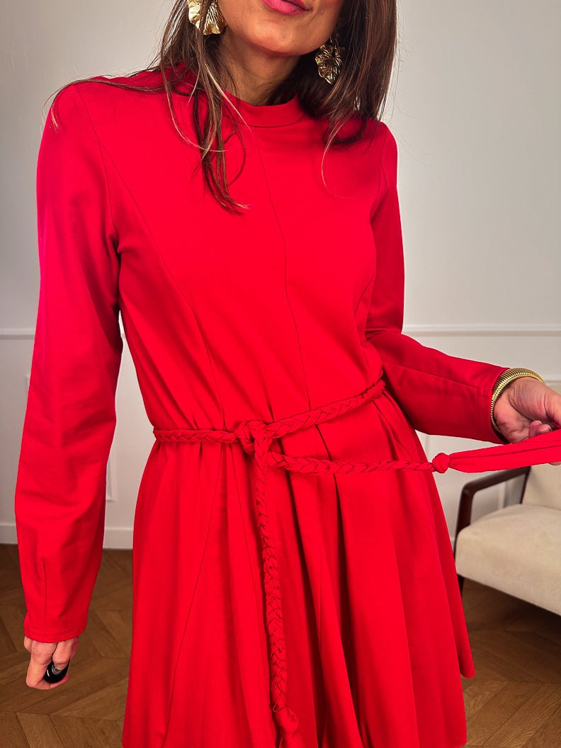 Robe Charlie ROUGE - JANE WOOD Robe pour femme