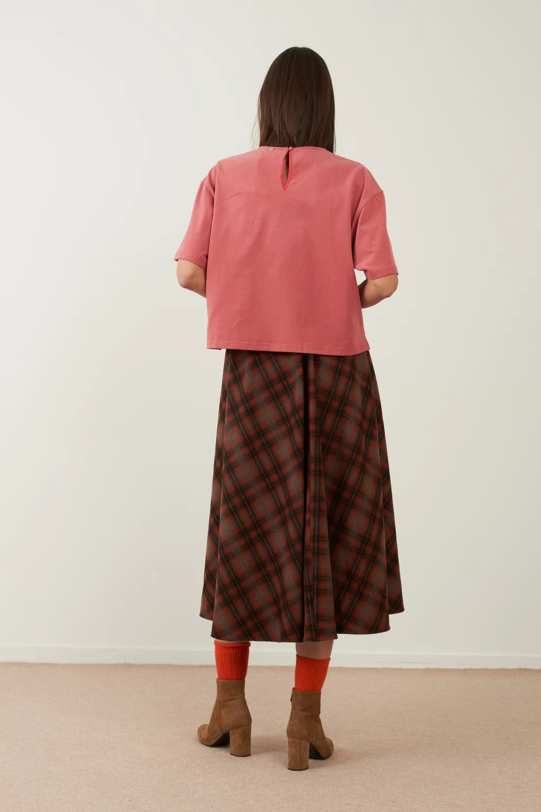 Jupe Ornella – Orange – Loëla