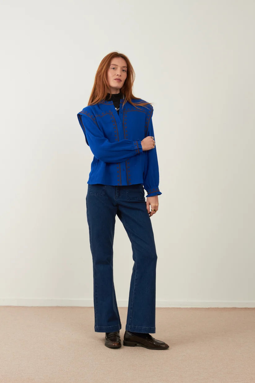 Top Iman – Ultra bleu – Loëla