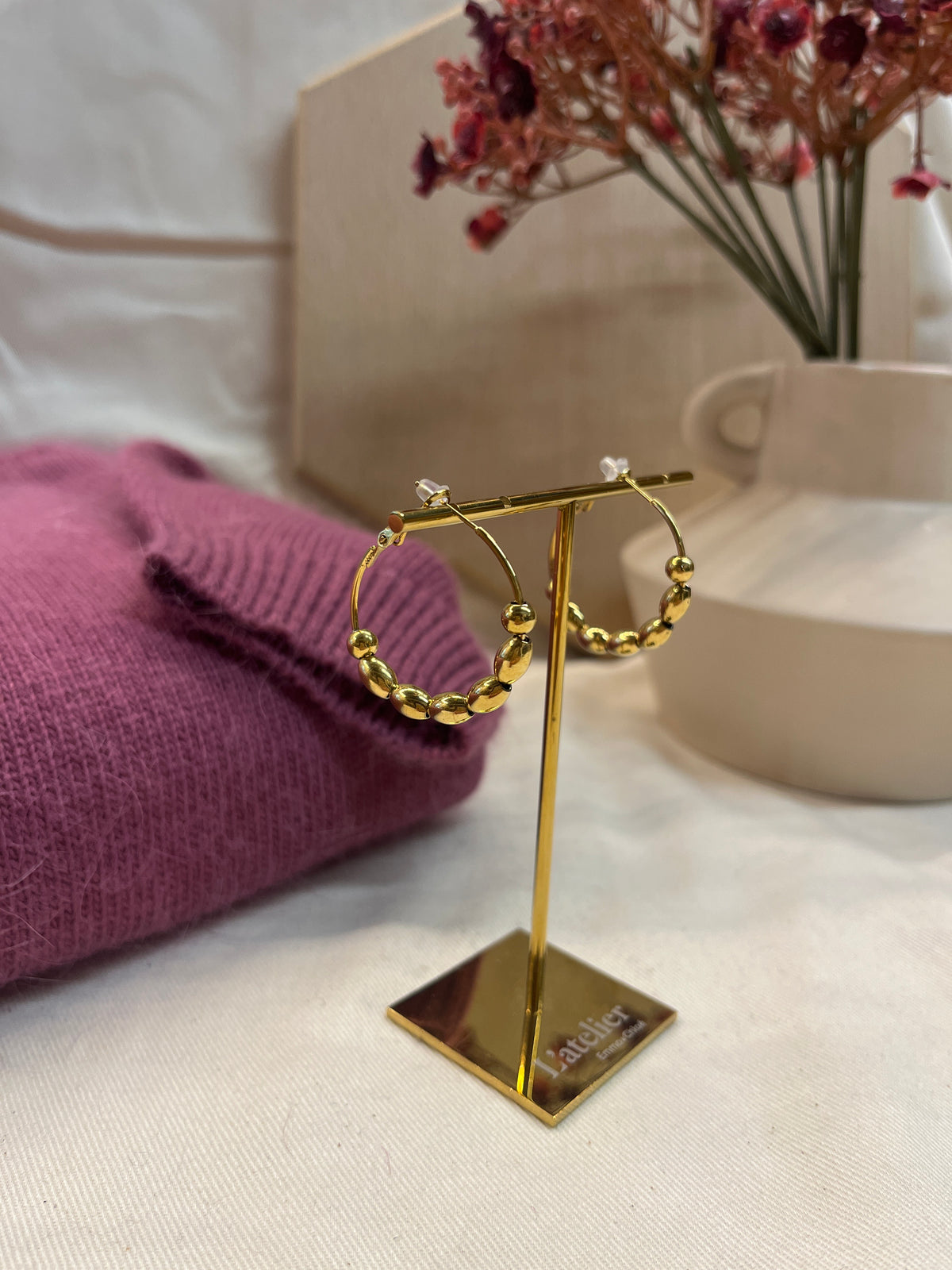 Boucles d'oreilles Jema