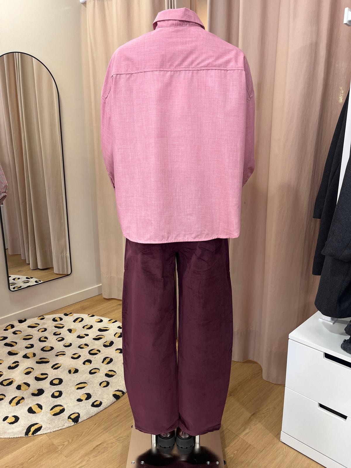 Chemise Junie – Cerise – Loëla