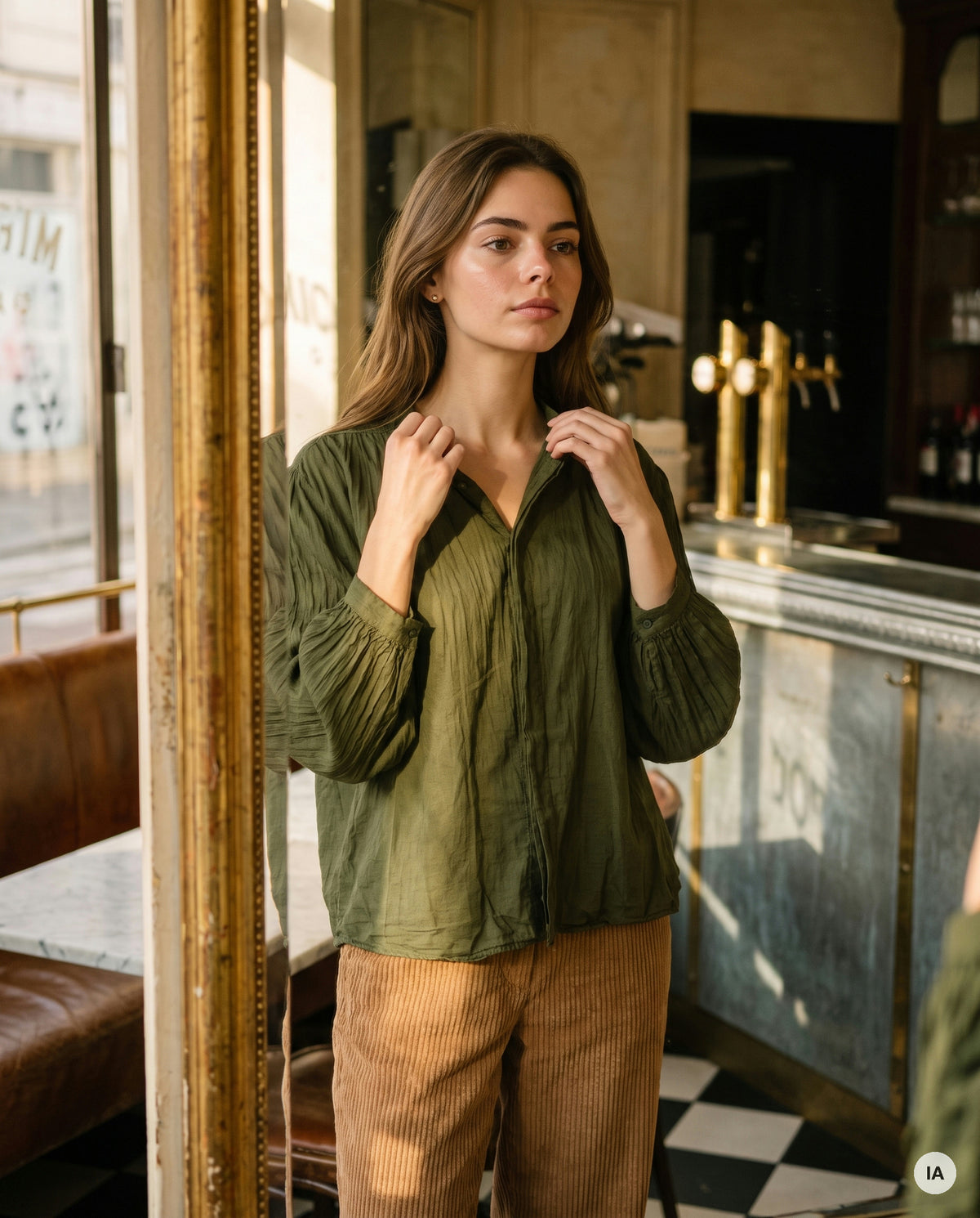 BLOUSE BELLINI - W STUDIO Top — Image générée par IA