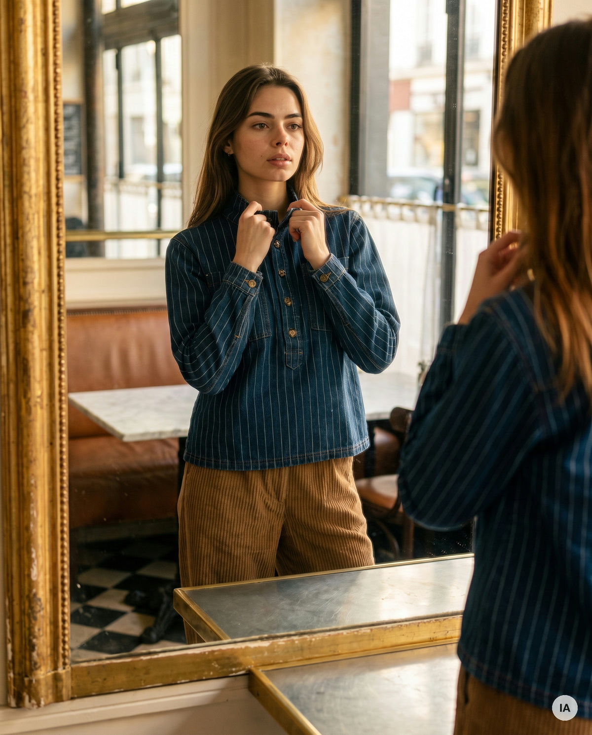 BLOUSE BERENICE - CHARLIOR Top — Image générée par IA