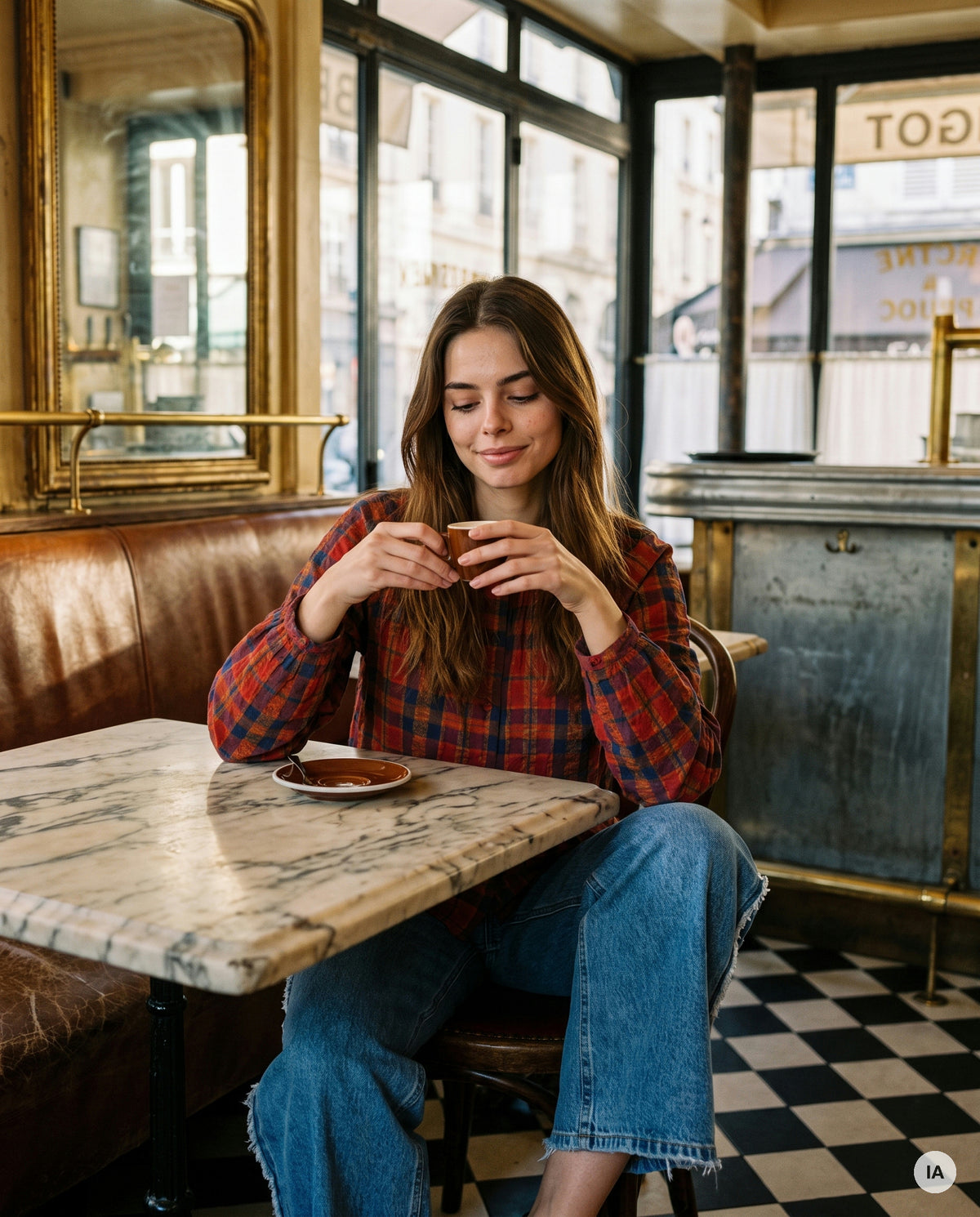 BLOUSE BORNEO - CHARLIOR Top — Image générée par IA