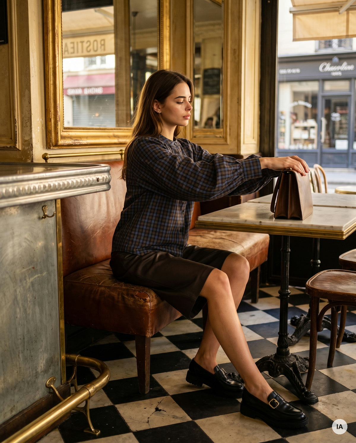 BLOUSE CASSANDRA - LAUREPLUSMAX Top — Image générée par IA
