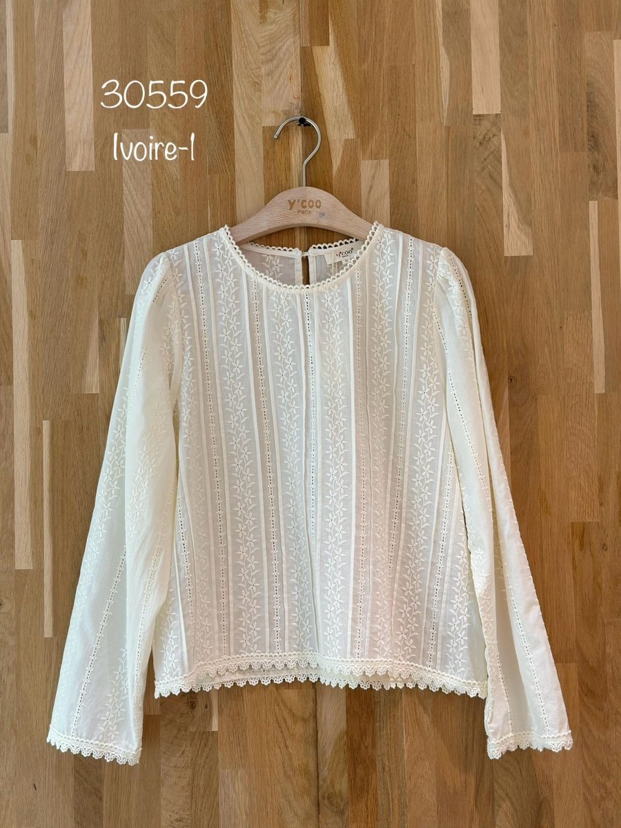 Blouse Forma IVOIRE - YCOO Top