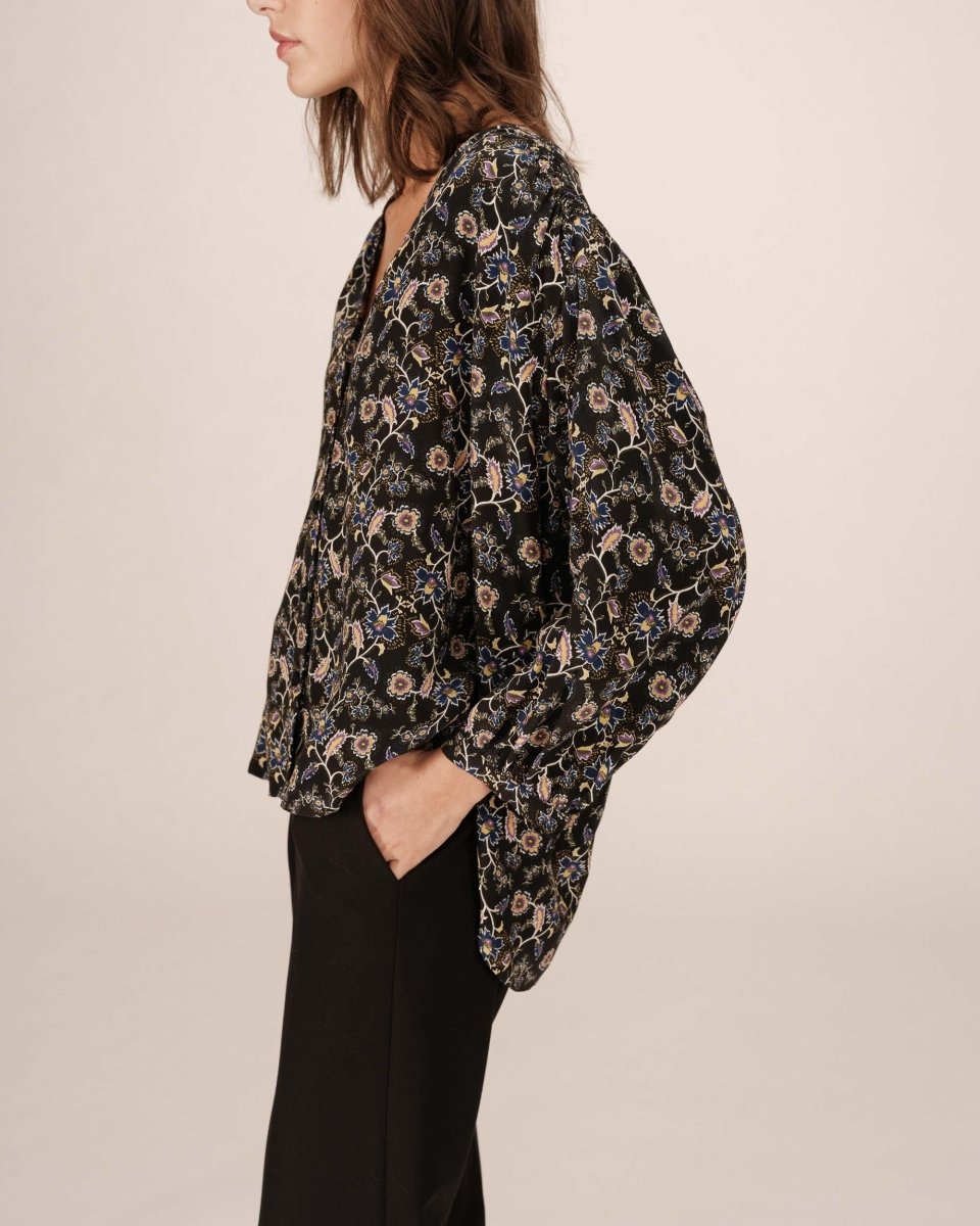 Blouse Secrete NOIR - GRACE ET MILA Top