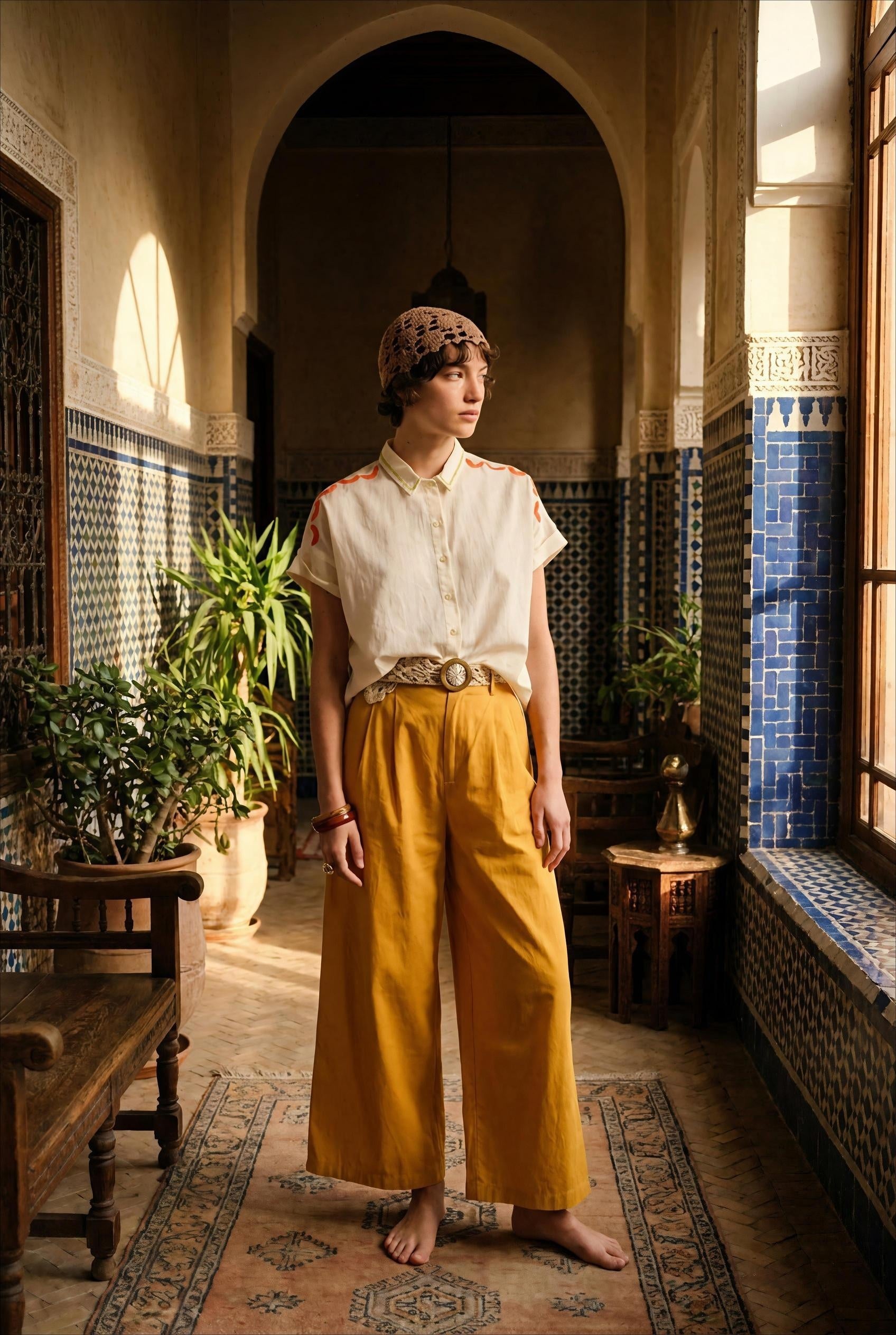 CHEMISE CALICE - ORFEO TOP