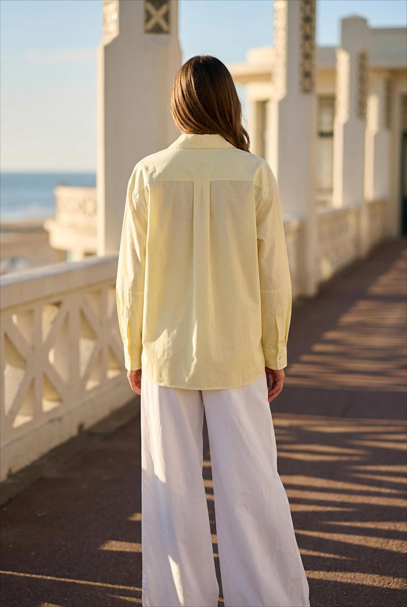 CHEMISE DARIA JAUNE - ADORE Top
