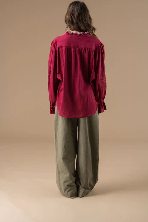 Chemise Kimber BORDEAUX - ADORE Chemise