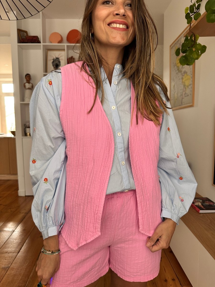 Gilet Marbella ROSE - ARTY BLUSH Gilet