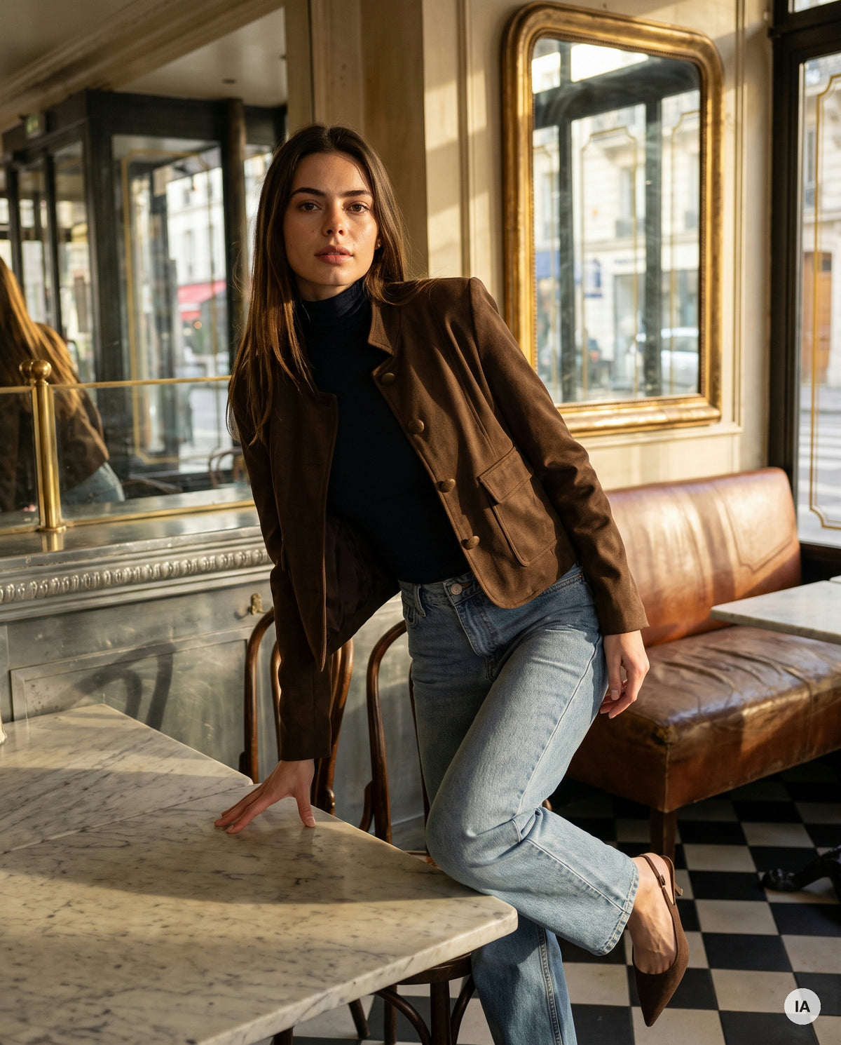 JEANS ALIX - ORAIJE Jeans — Image générée par IA
