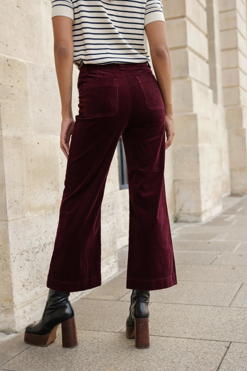 Jeans Viviane Marine - ORAIJE Pantalon